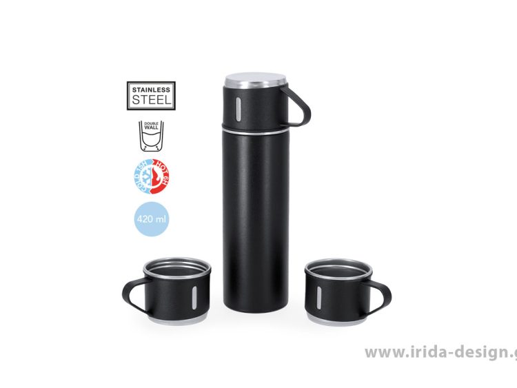 Σετ Θερμός 420ml με 3 Κούπες