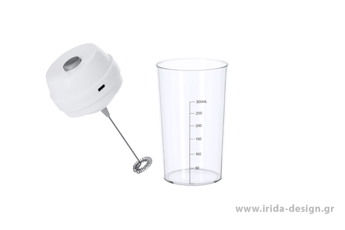 Ποτήρι 300ml με Ενσωματωμένο Mixer με 2 Ταχύτητες