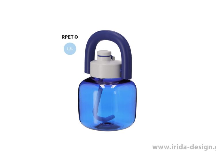 Μπουκάλι 1.8L RPET Σχήμα Kettlebell