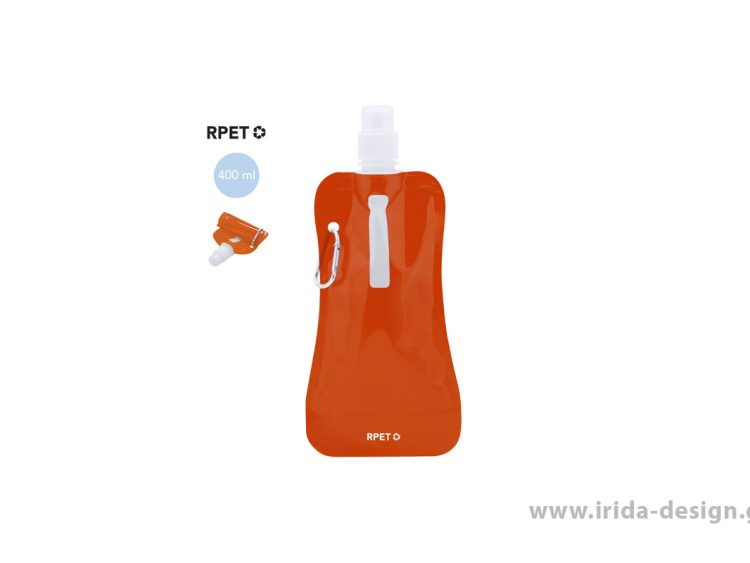 Μπουκάλι 400ml RPET με Εύκαμπτο Σώμα