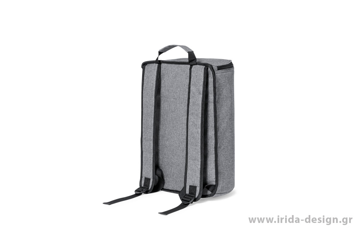 Οικολογική Τσάντα Ψυγείο Backpack RPET Μελανζέ