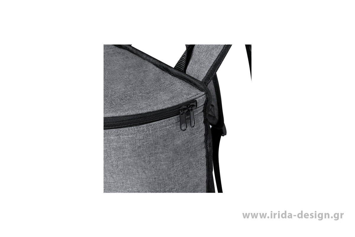 Οικολογική Τσάντα Ψυγείο Backpack RPET Μελανζέ