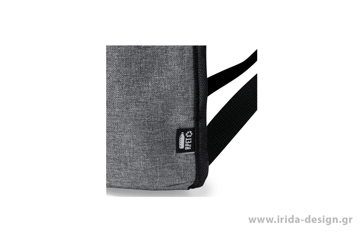 Οικολογική Τσάντα Ψυγείο Backpack RPET Μελανζέ