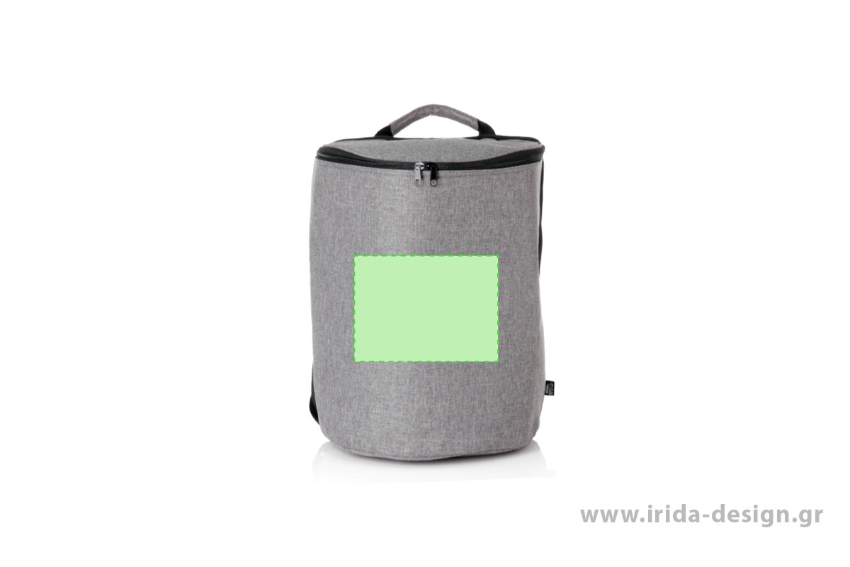 Οικολογική Τσάντα Ψυγείο Backpack RPET Μελανζέ