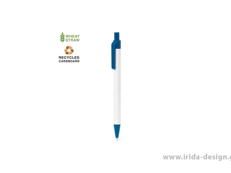 Στυλό Ball Pen από Ανακυκλωμένο Χαρτόνι με Μπλε Μελάνι