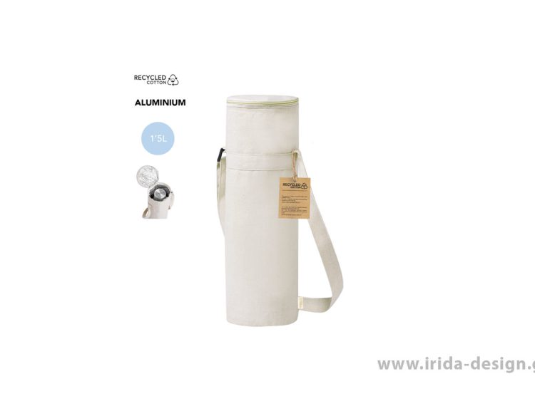 Ισοθερμική Θήκη Μπουκαλιών 1.5l από Ανακυκλωμένο Βαμβάκι