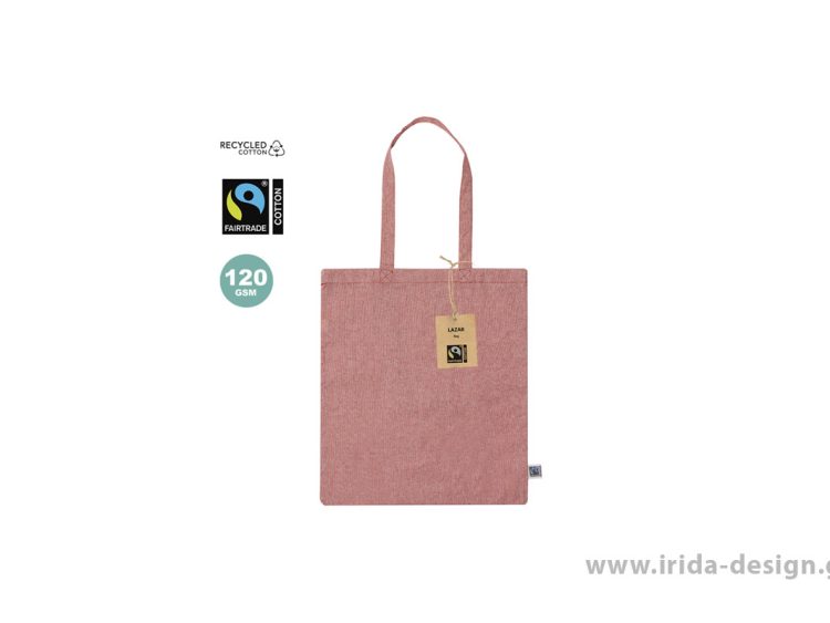 Τσάντα Fairtrade για Ψώνια από Ανακυκλωμένο Βαμβάκι