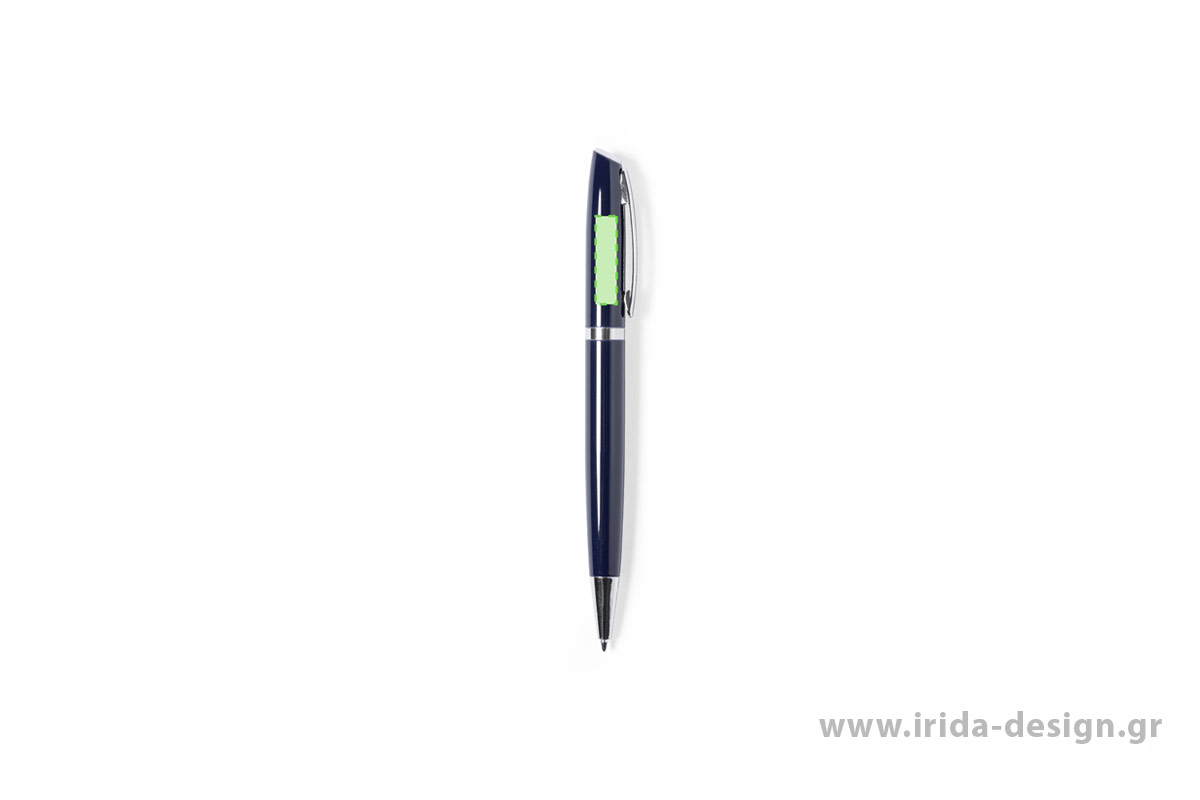 Μεταλλικό Στυλό Ball Pen Μπλε Μελάνι από Ανακυκλωμένο Αλουμίνιο σε Διάφορα Χρώματα