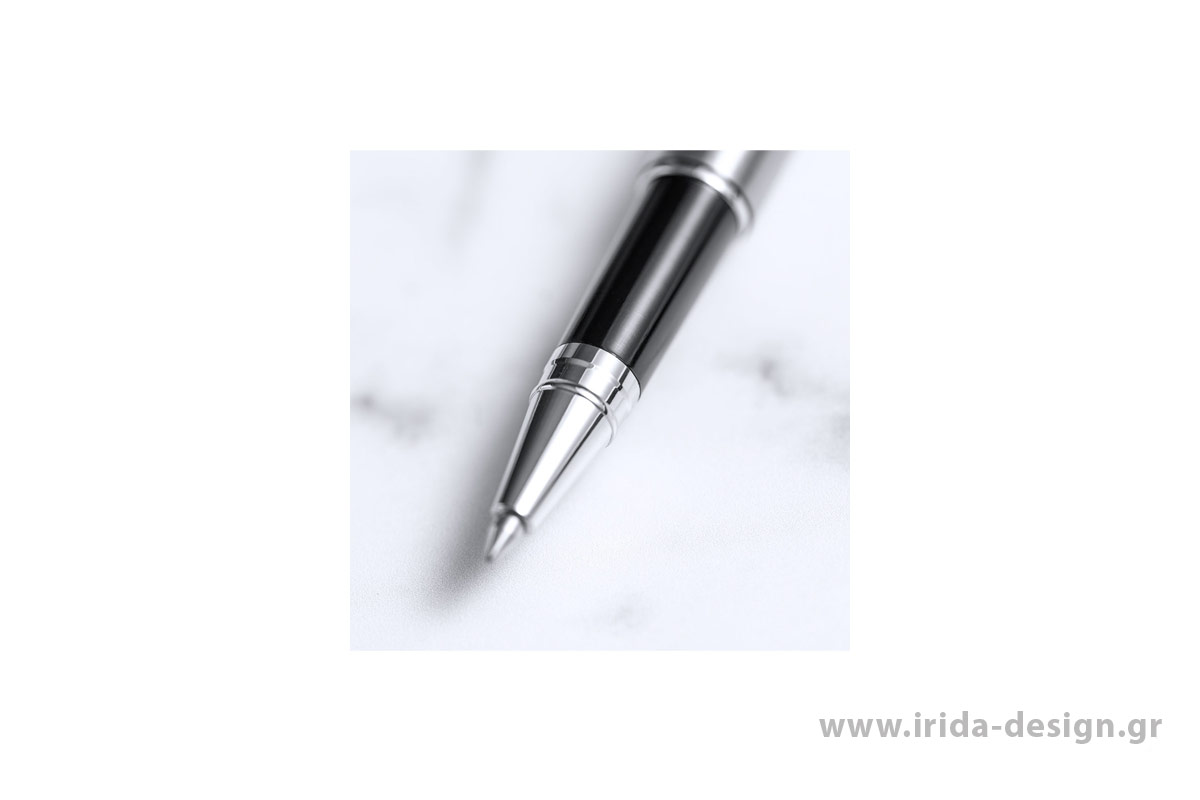 Σετ Γραφής με Μεταλλικό Στυλό Ball Pen και Roller από Ανακυκλωμένο Ανοξείδωτο Ατσάλι