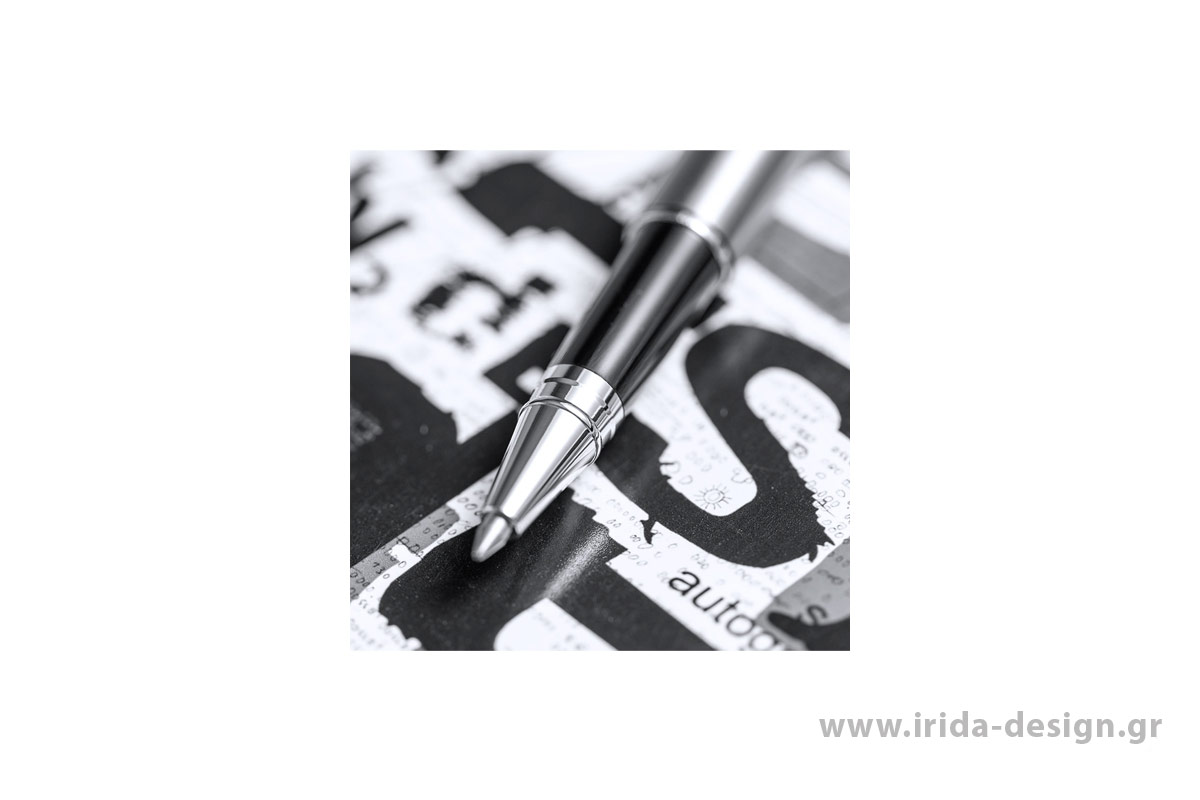 Σετ Γραφής με Μεταλλικό Στυλό Ball Pen και Roller από Ανακυκλωμένο Ανοξείδωτο Ατσάλι