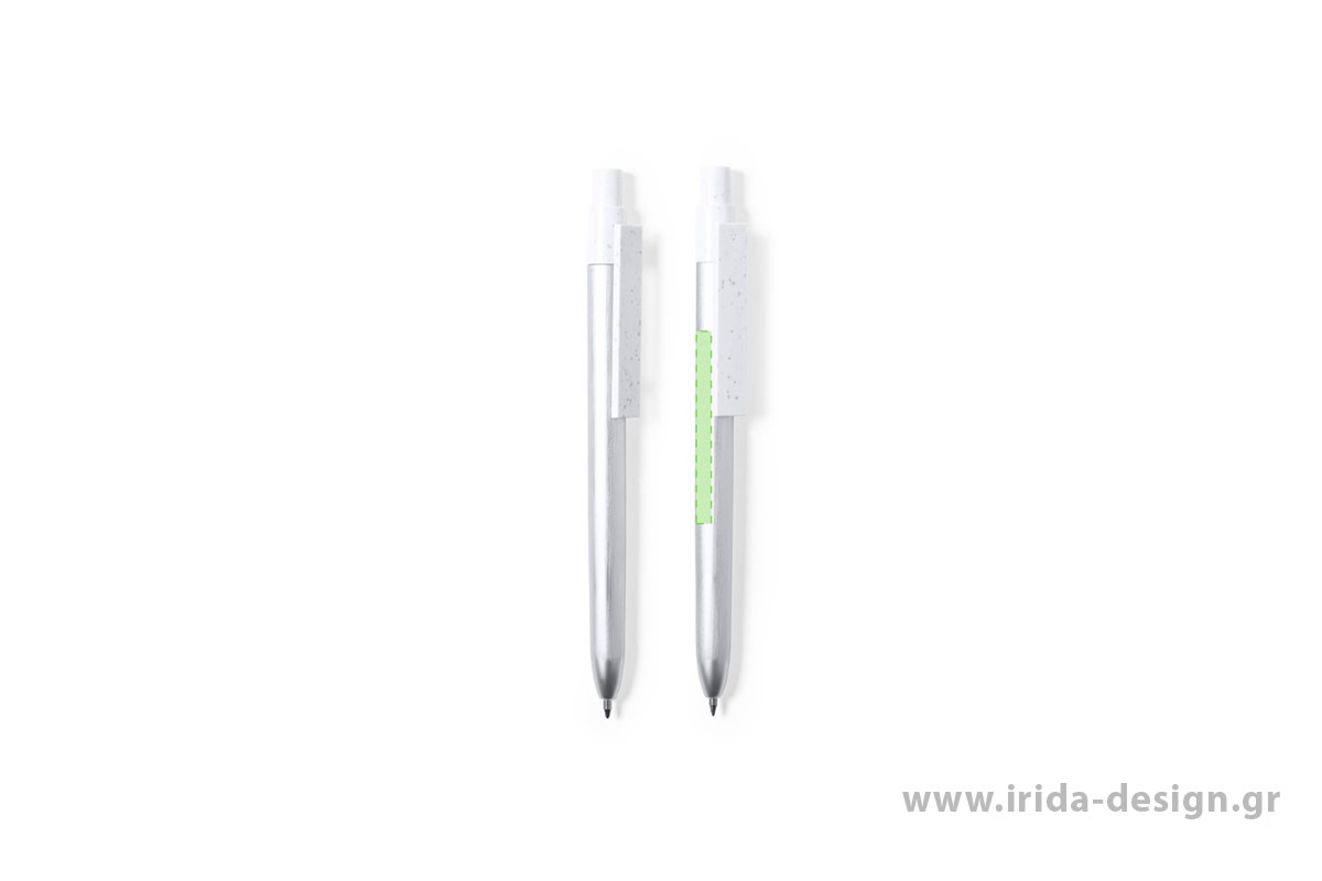 Σετ Γραφής με Στυλό Ball Pen και Roller από Ανακυκλωμένο Αλουμίνιο και RABS