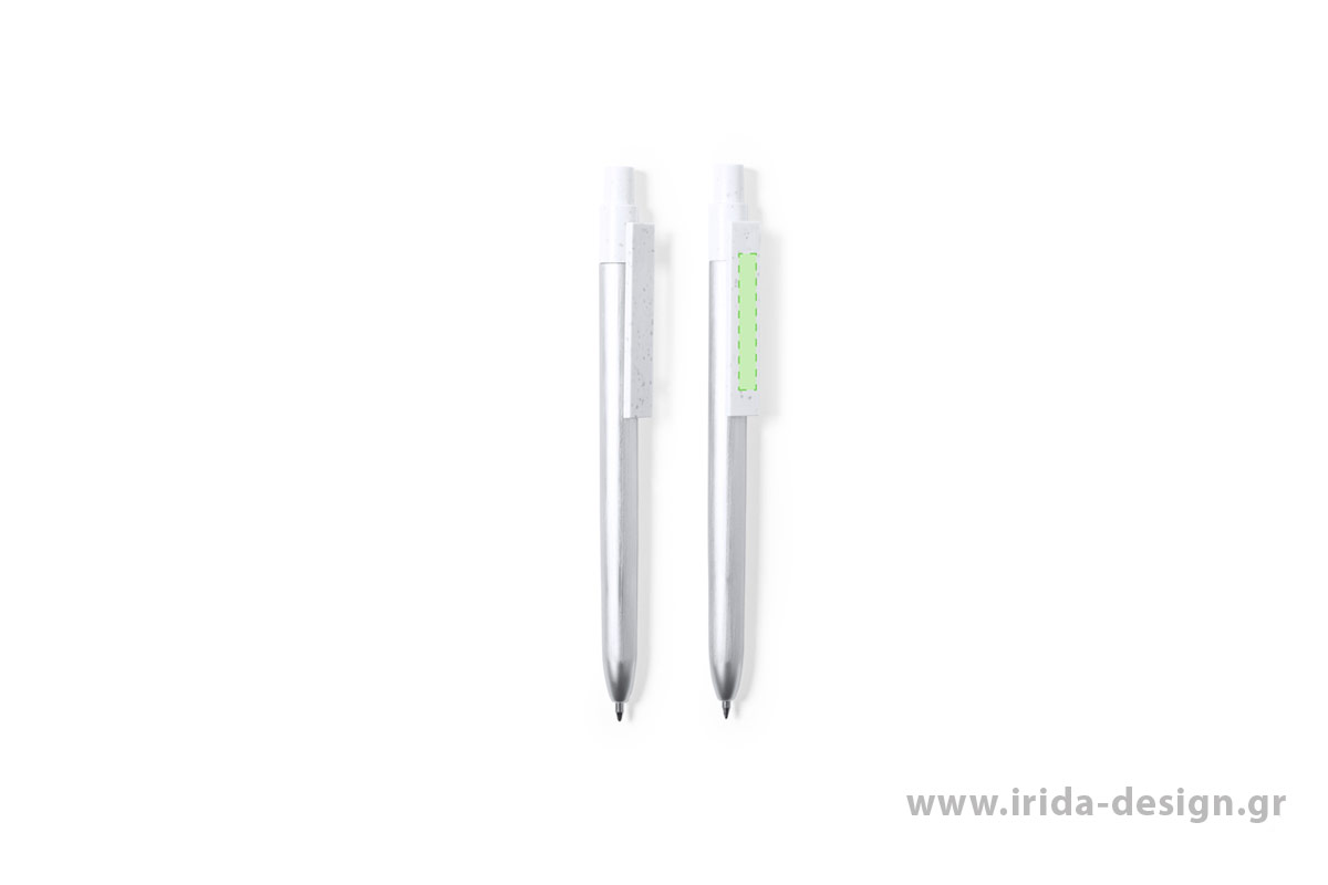 Σετ Γραφής με Στυλό Ball Pen και Roller από Ανακυκλωμένο Αλουμίνιο και RABS