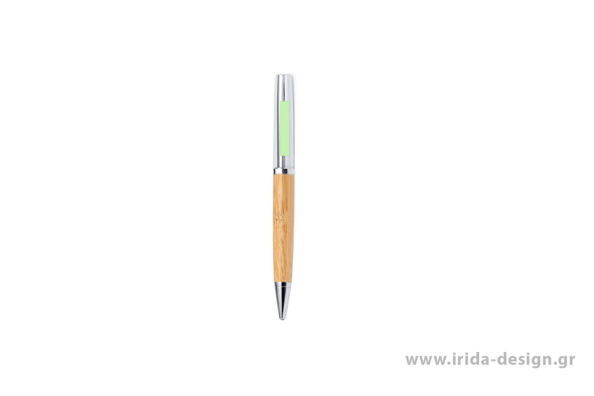 Στυλό Ball Pen Μεταλλικό, Μπαμπού με Μηχανισμό Περιστροφής
