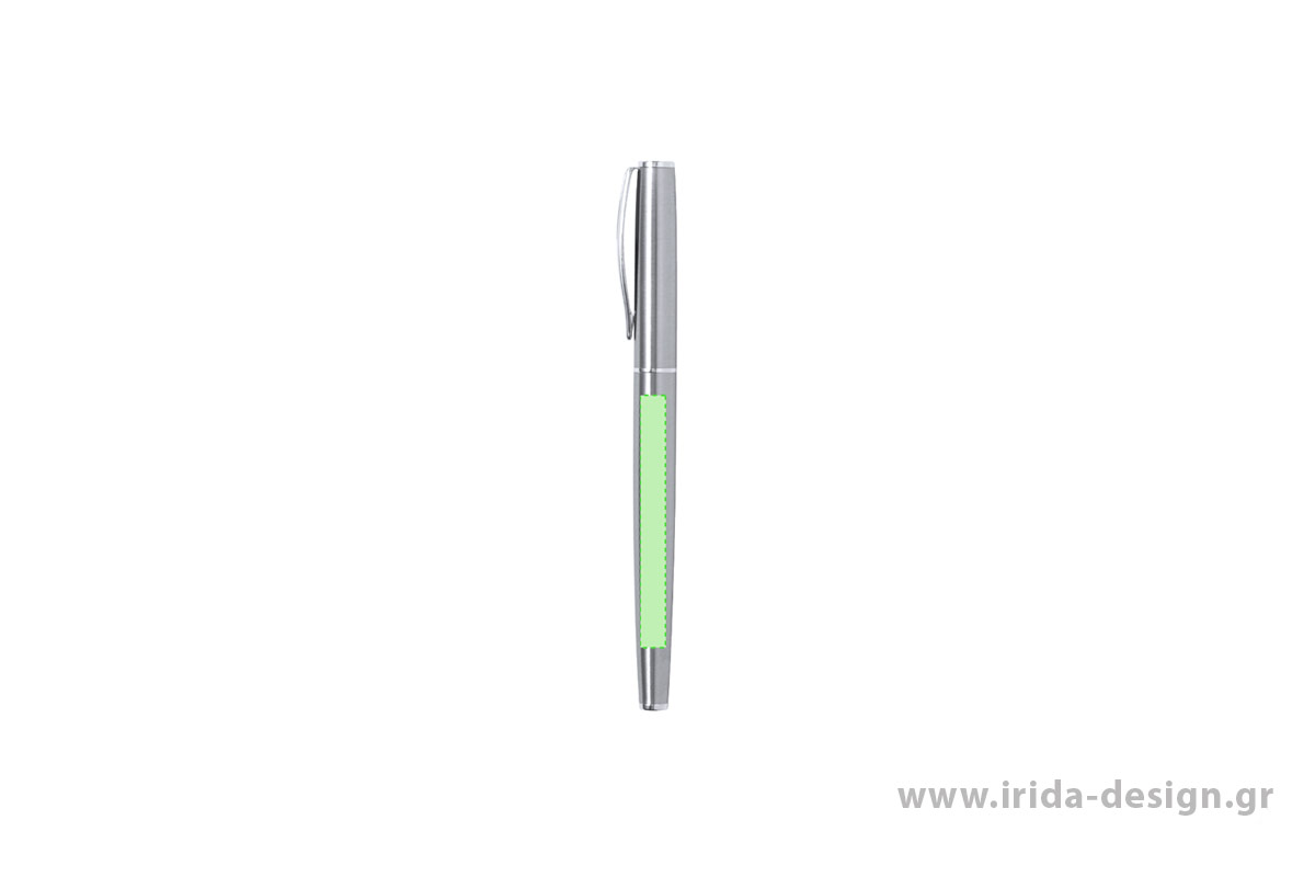 Σετ Στυλό Ball Pen και Roller από Ανακυκλωμένο Ατσάλι σε Θήκη Φελλού
