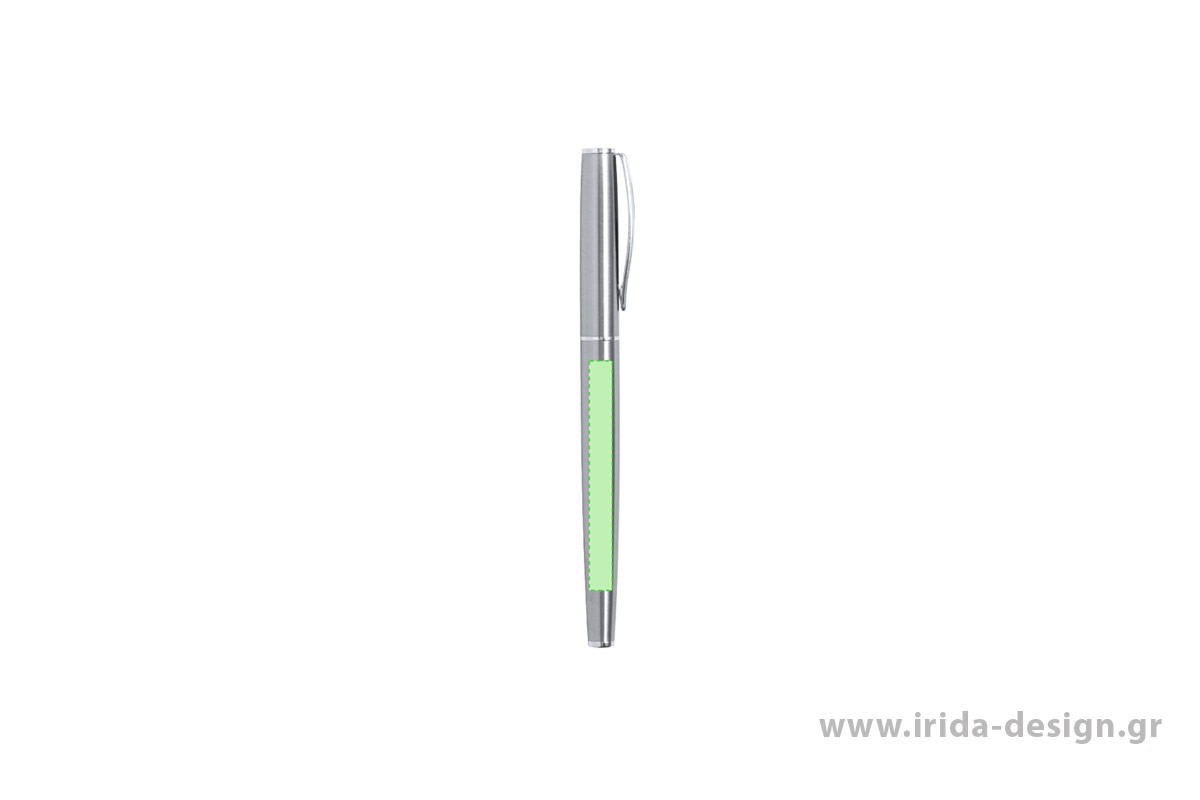 Σετ Στυλό Ball Pen και Roller από Ανακυκλωμένο Ατσάλι σε Θήκη Φελλού