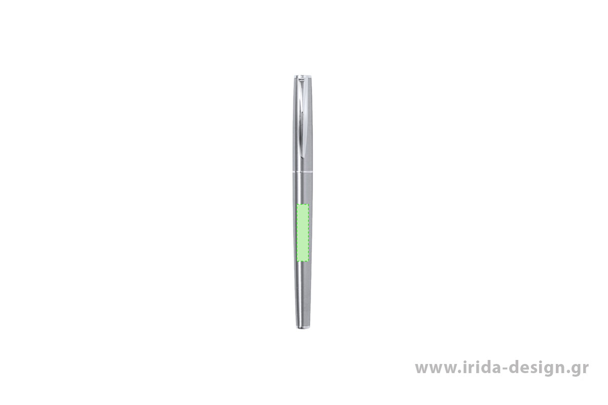 Σετ Στυλό Ball Pen και Roller από Ανακυκλωμένο Ατσάλι σε Θήκη Φελλού
