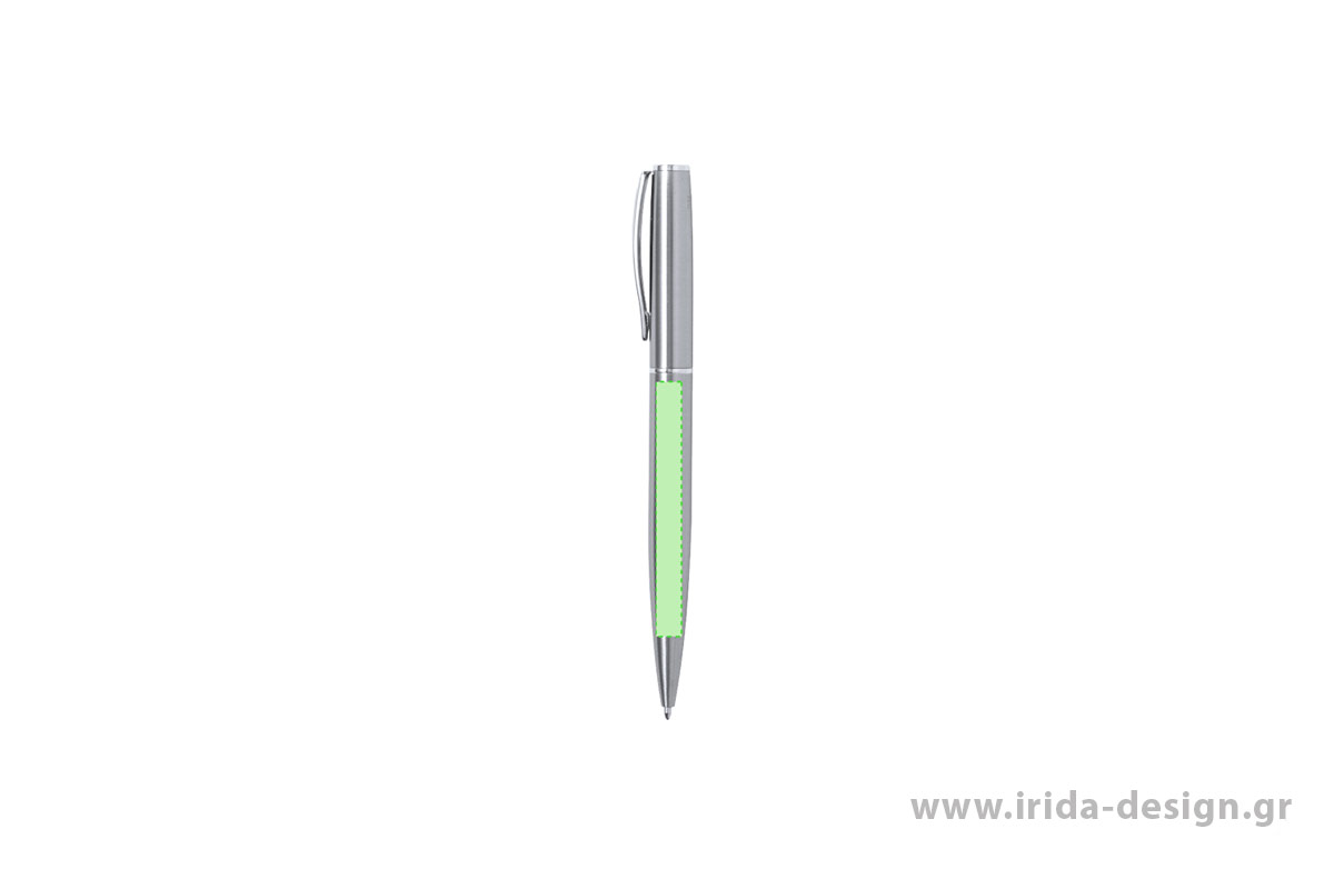 Σετ Στυλό Ball Pen και Roller από Ανακυκλωμένο Ατσάλι σε Θήκη Φελλού