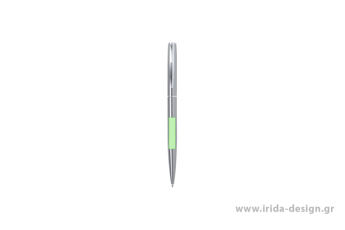 Σετ Στυλό Ball Pen και Roller από Ανακυκλωμένο Ατσάλι σε Θήκη Φελλού