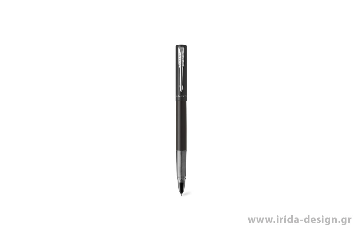 Στυλό Roller Parker Vector XL Stainless Μαύρο ή Ασημί