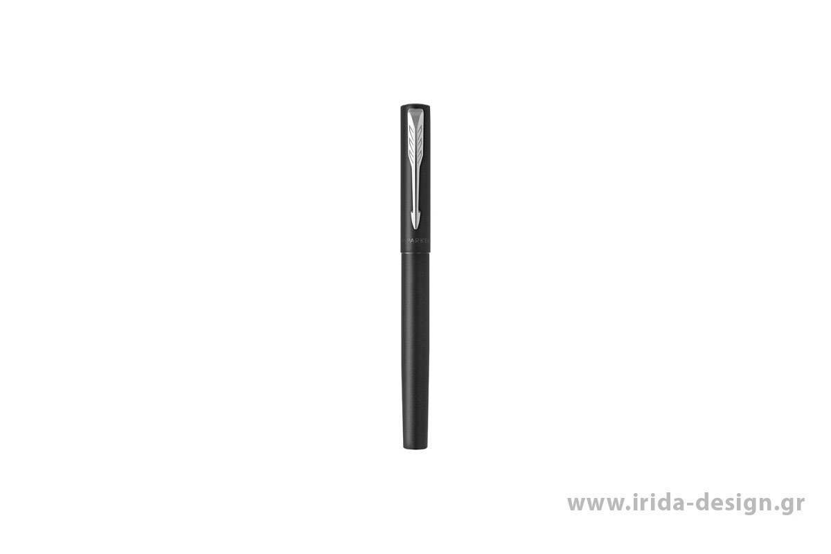 Στυλό Roller Parker Vector XL Stainless Μαύρο ή Ασημί