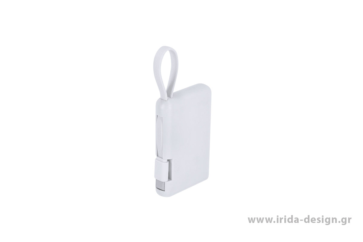 Mini Power Bank 2.000 mAh USB-C με Ένδειξη Φόρτισης