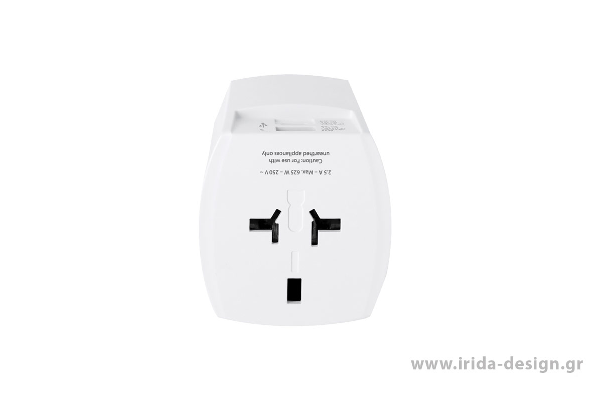 Παγκόσμιος Αντάπτορας Ταξιδίου SKROSS με USB & Type-C