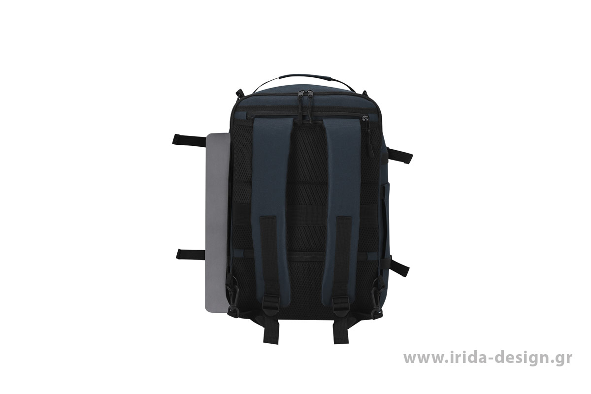 Σακίδιο Πλάτης από RPET Πολυεστέρα 600D με Θήκη Laptop 15", Anti-Theft Τσέπη & Πολλαπλές Θήκες