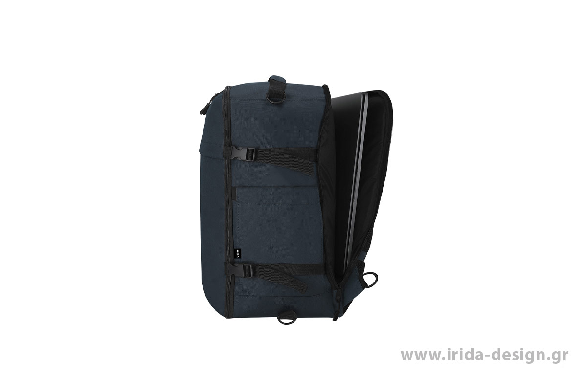 Σακίδιο Πλάτης από RPET Πολυεστέρα 600D με Θήκη Laptop 15", Anti-Theft Τσέπη & Πολλαπλές Θήκες