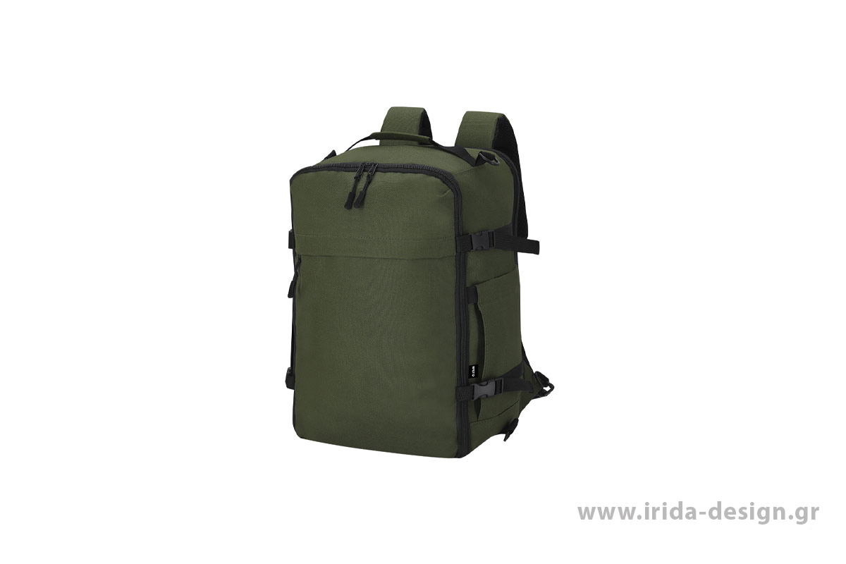 Σακίδιο Πλάτης από RPET Πολυεστέρα 600D με Θήκη Laptop 15", Anti-Theft Τσέπη & Πολλαπλές Θήκες