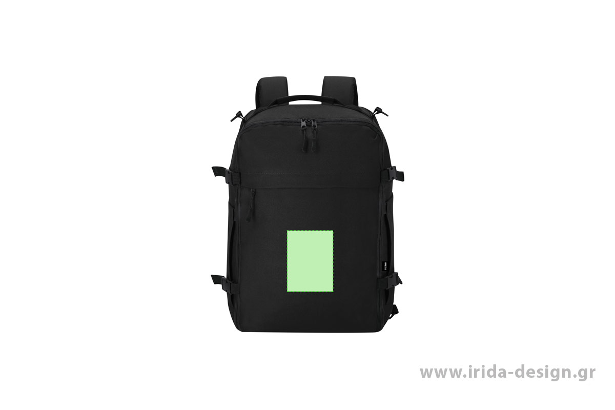 Σακίδιο Πλάτης από RPET Πολυεστέρα 600D με Θήκη Laptop 15", Anti-Theft Τσέπη & Πολλαπλές Θήκες