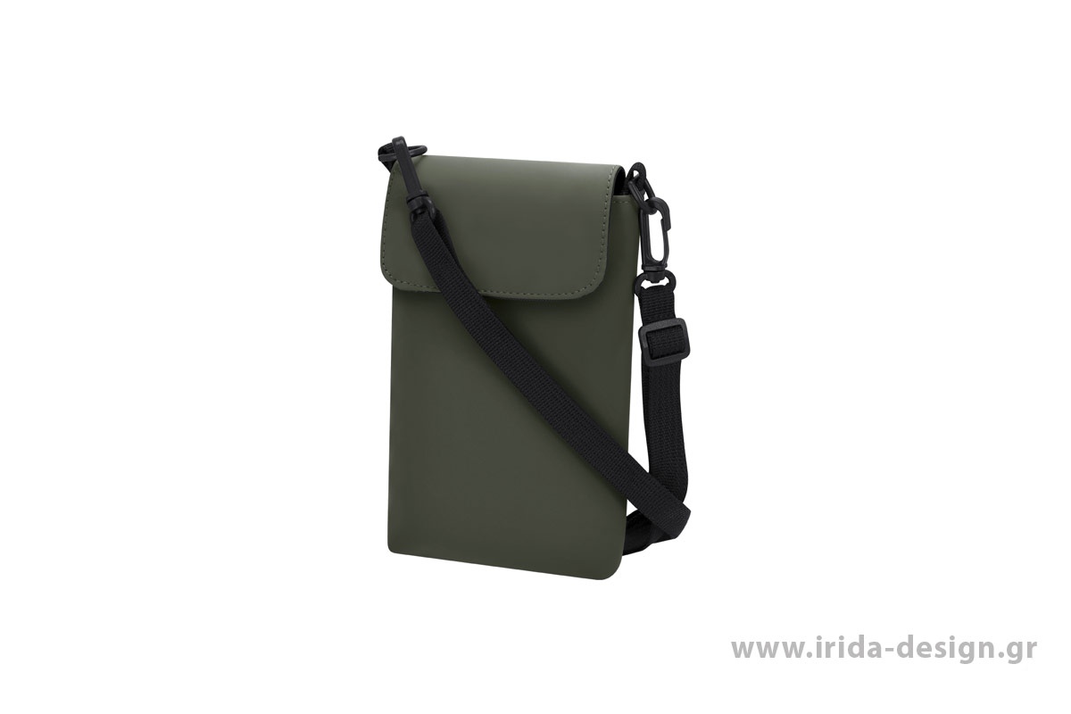 Θήκη από Soft PU με Κούμπωμα Velcro & Ρυθμιζόμενο Ιμάντα με Διπλό Καραμπίνερ