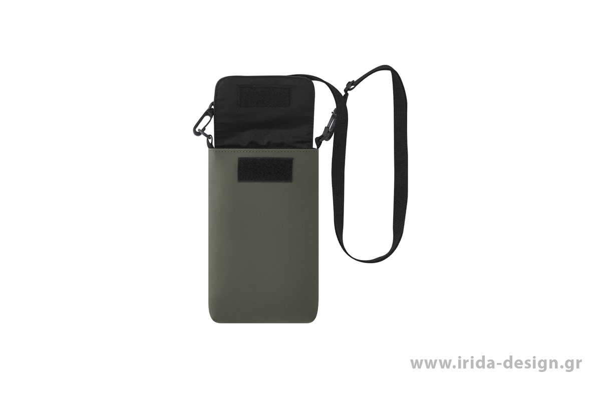 Θήκη από Soft PU με Κούμπωμα Velcro & Ρυθμιζόμενο Ιμάντα με Διπλό Καραμπίνερ