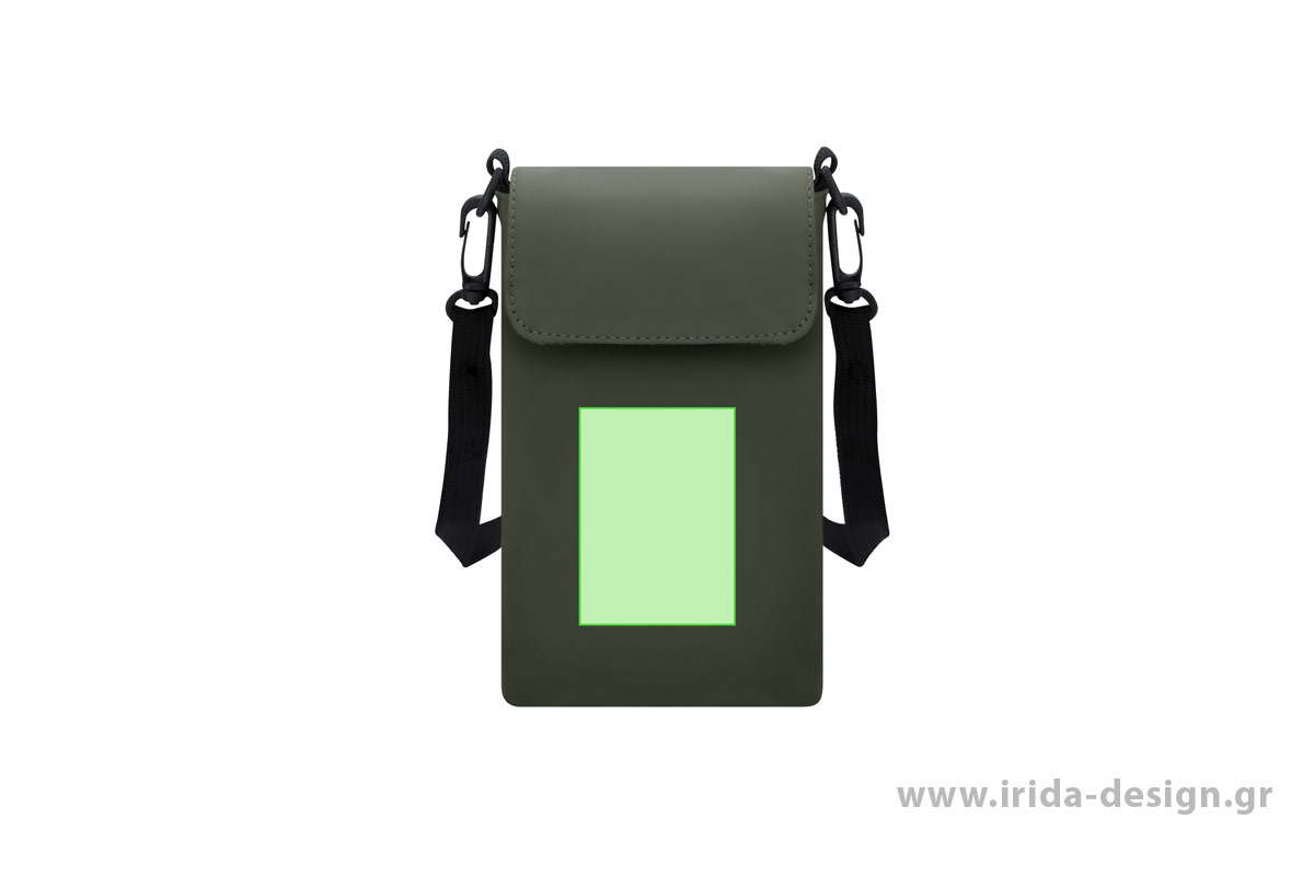 Θήκη από Soft PU με Κούμπωμα Velcro & Ρυθμιζόμενο Ιμάντα με Διπλό Καραμπίνερ
