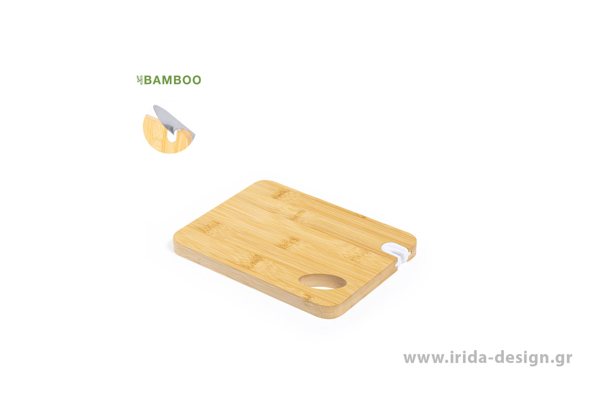 Επιφάνεια Κοπής Bamboo με Ακονιστήρι