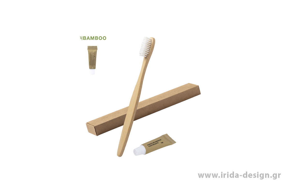Σετ Οδοντόβουρτσα Bamboo