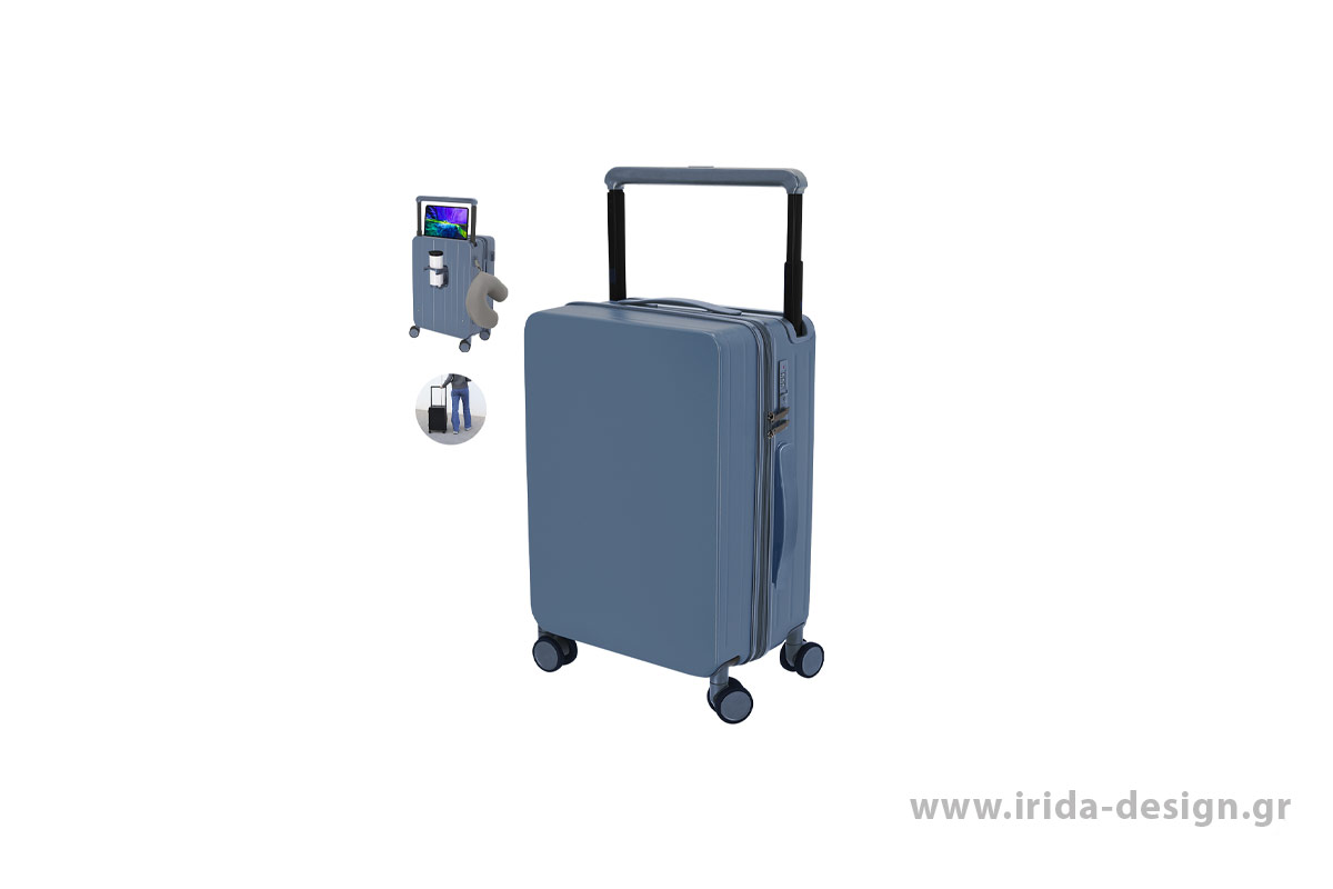 Βαλίτσα Trolley Άκαμπτη