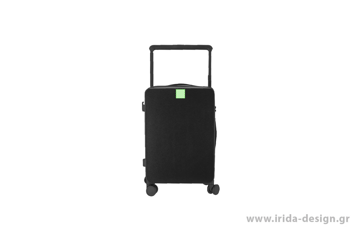 Βαλίτσα Trolley Άκαμπτη με 4 Ρόδες, Θήκη Tablet, Πτυσσόμενη Βάση Ποτηριού