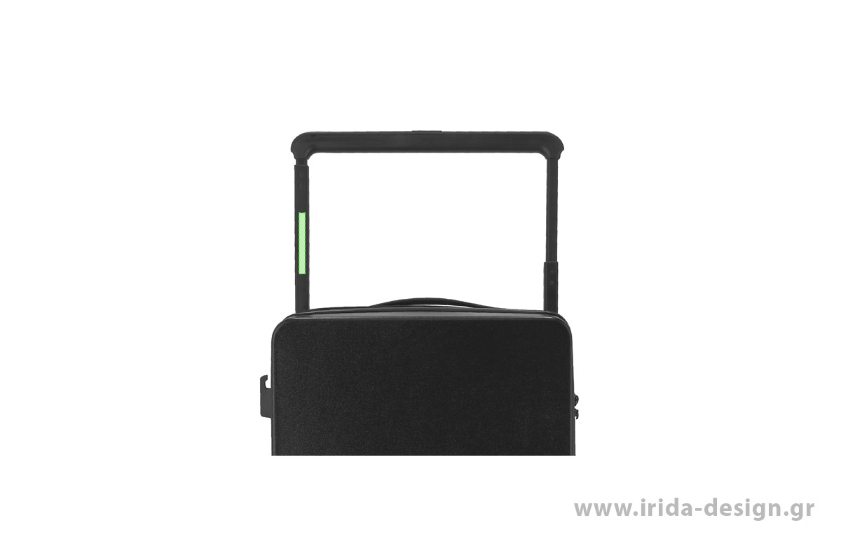 Βαλίτσα Trolley Άκαμπτη με 4 Ρόδες, Θήκη Tablet, Πτυσσόμενη Βάση Ποτηριού