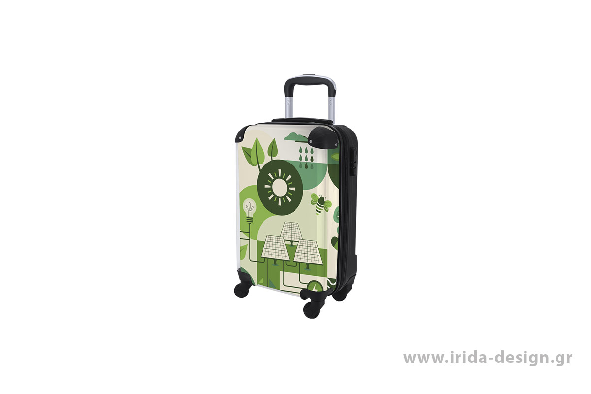 Βαλίτσα Trolley από PC/ABS για Προσωποποίηση με 4 Ρόδες