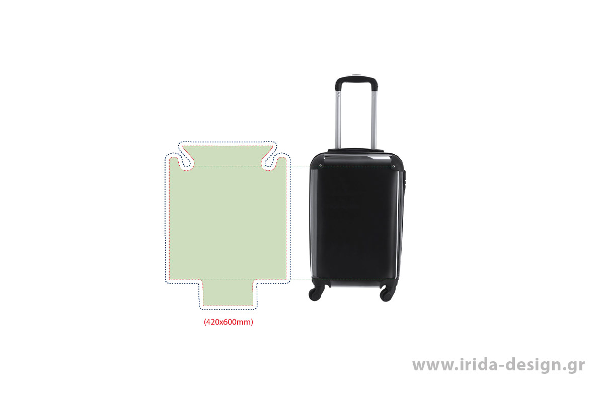 Βαλίτσα Trolley από PC/ABS για Προσωποποίηση με 4 Ρόδες