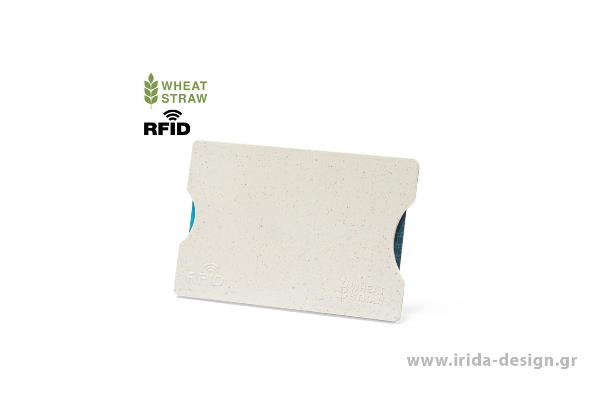θήκη κάρτας RFID από άχυρο σίτου