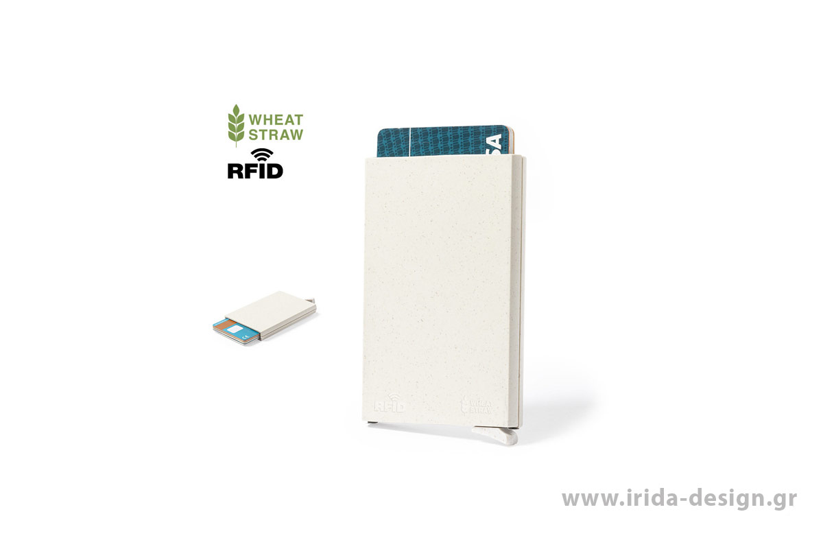 θήκη καρτών RFID από άχυρο σίτου