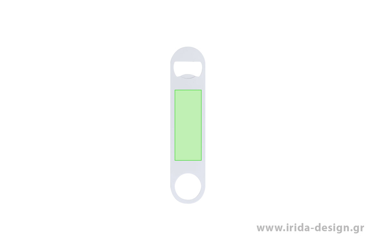 Ανοιχτήρι Μπουκαλιών από Ανοξείδωτο Ατσάλι για Έγχρωμη Εκτύπωση Διπλής Όψης