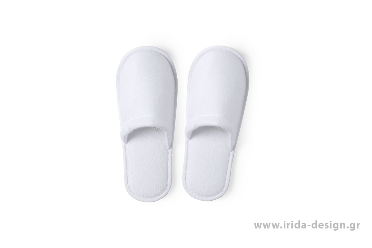 Παντόφλες Ξενοδοχείου Unisex Λευκές Non-woven 36-43