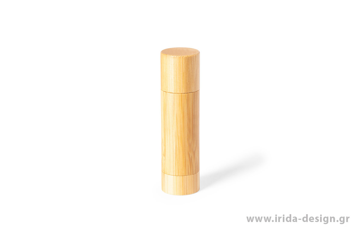 Lip Balm Βανίλια με SPF15 σε Θήκη από Μπαμπού