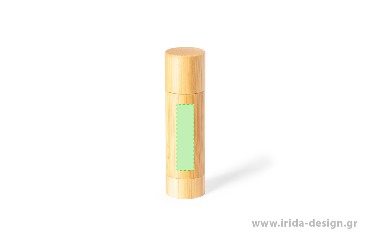 Lip Balm Βανίλια με SPF15 σε Θήκη από Μπαμπού