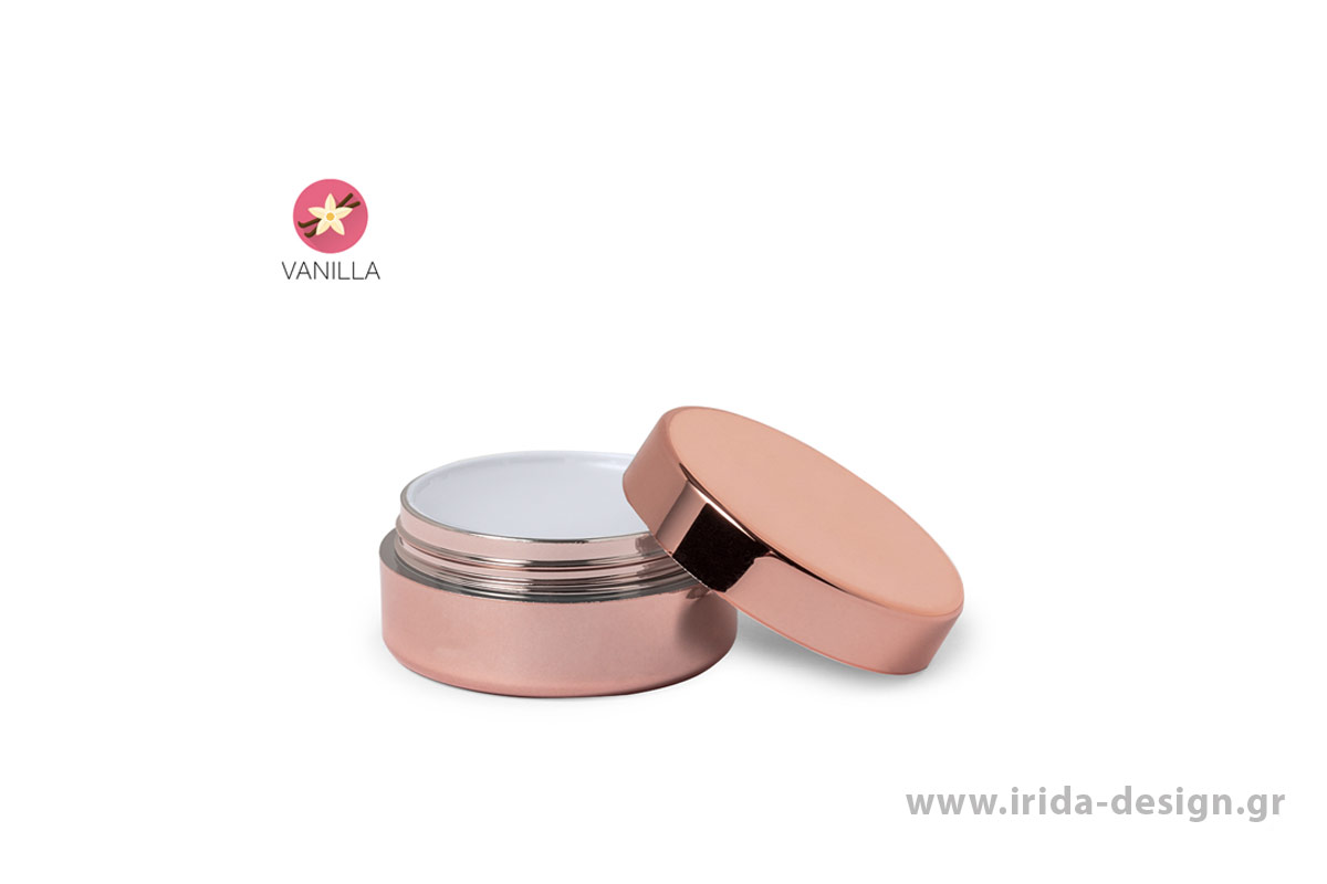 lip balm βανίλια σε μεταλλιζέ βαζάκι