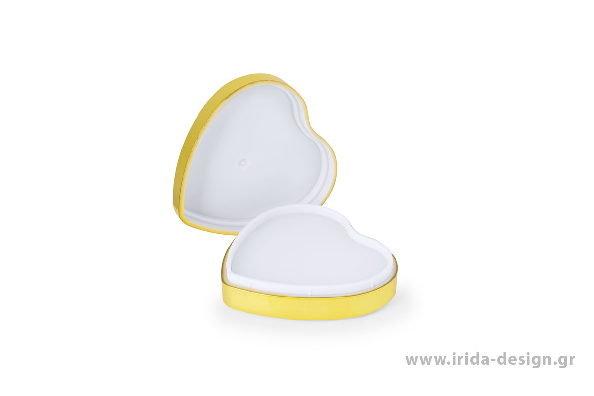 Lip Balm Βανίλια με SPF15 σε Μεταλλιζέ Θήκη Καρδιά
