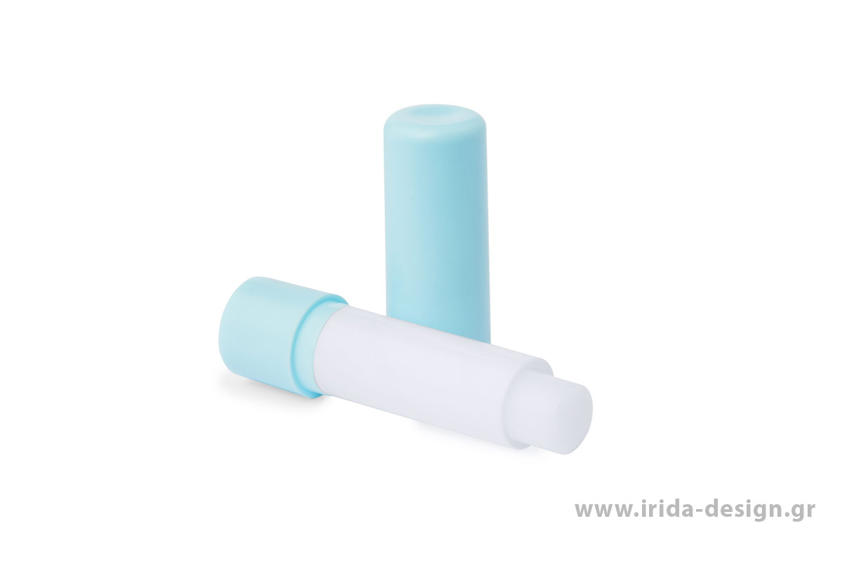Vegan Lip Balm Βανίλια με SPF15 με Θήκη σε Παστέλ Χρώματα