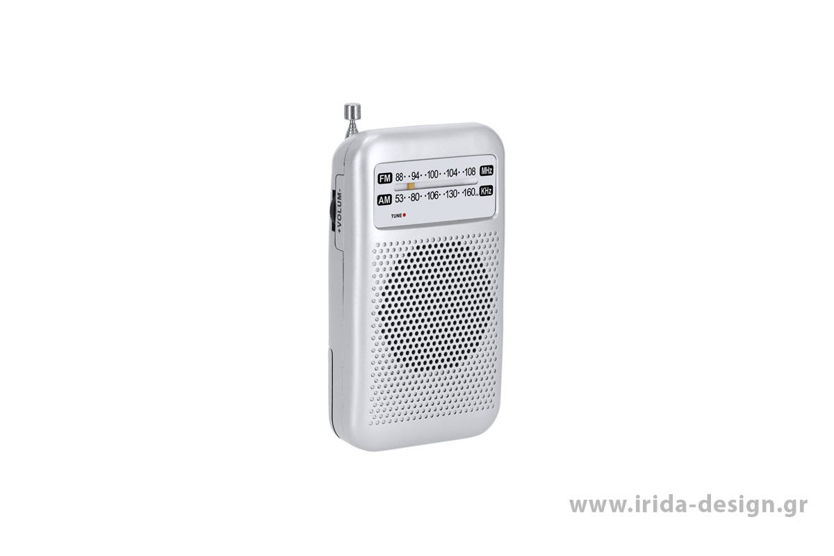 ραδιόφωνο vintage AM/FM με ηχείο 3W και επεκτεινόμενη κεραία